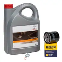 5L ORIGINAL 5W30 Motoröl + HENGST Ölfilter TOYOTA Auris Avensis Corolla Rav 4 Yaris