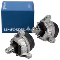 2x LEMFÖRDER Motorlager Hydrolager BMW 5er F10 F11 518d 520d 525d N47 links + rechts