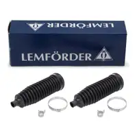 2x LEMFÖRDER Spurstange Lenkmanschette BMW 1er E81-88 3er E90-93 X1 E84 32102353823