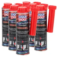 6x 300ml LIQUI MOLY Motorsystem Motor System Reiniger DIESEL Additiv 5128