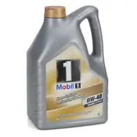 5L 5 Liter Mobil 1 FS Motoröl Öl 0W-40 0W40 MB PORSCHE A40 VW 502.00 505.00