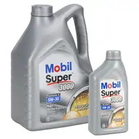 6L 6 Liter Mobil 1 SUPER 3000 FORMULA V 5W-30 Motoröl MB 229.31/51/52 VW 504/507.00