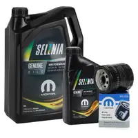 6L PETRONAS SELENIA WR FORWARD 0W30 Motoröl Öl + ORIGINAL MOPAR Ölfilter 50057786