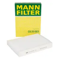 MANN CU25003 Innenraumfilter MERCEDES-BENZ Citan EQT W420 RENAULT Espace 5 Scenic 4