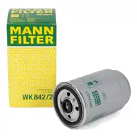 MANN WK842/2 Kraftstofffilter Dieselfilter VW AUDI SEAT FORD VOLVO PEUGEOT CITROEN OPEL