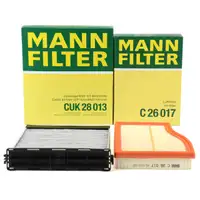 MANN Innenraum + Luftfilter MERCEDES W177 V177 W247 C118 X118 H247 X247 160-250e M282