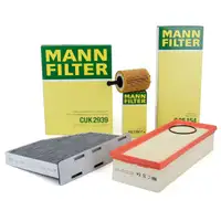 MANN Filter-Set 3-tlg VW Golf 5 6 Passat B6 Tiguan Touran AUDI A3 8P TT 8J 1.9/2.0 TDI