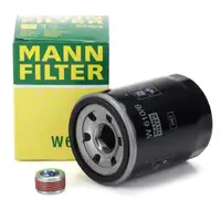 MANN W610/6 Ölfilter + Schraube FIAT 500 500L Bravo Doblo Panda Punto Stilo Tipo 1.2 1.4