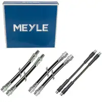 6x MEYLE Bremsschlauch Bremsleitung AUDI A4 8D B5 bis Fgst. 8D-V-168 350 vorne + hinten