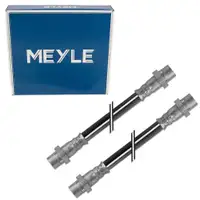 2x MEYLE 3005250006 Bremsschlauch Bremsleitung BMW E81-88 3er E90-93 X1 E84 hinten innen