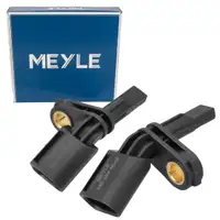 2x MEYLE ABS Sensor Raddrehzahl VW Golf 5 6 7 Passat Tiguan Touran T5 T6 vorne o. hinten