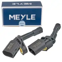 2x MEYLE ABS Sensor Raddrehzahl VW Golf 5 6 Passat B6 Sharan Tiguan Touran A3 8P Q3 hinten