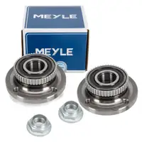 2x MEYLE 3003121102/S Radnabe + Radlager BMW 3er E30 Z1 4-Loch Vorderachse 31211129576