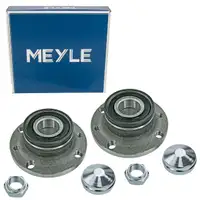 2x MEYLE 2147500002 Radnabe + Radlager FIAT 500 312 Panda 169 Punto 188 Stilo 192 hinten