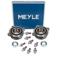 2x MEYLE 3147520001 Radnabe + Radlager BMW 5er E61 6er E63 E64 7er E65-67 X5 E53 hinten