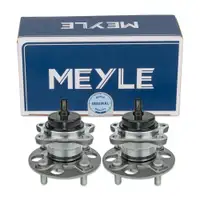 2x MEYLE 30147520001 Radnabe + Radlager TOYOTA Yaris P9 P13 DAIHATSU Charade 8 hinten