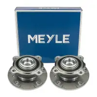 2x MEYLE 3003121106 Radnabe + Radlager BMW 5er E60 E61 6er E63 E64 vorne 31226765601