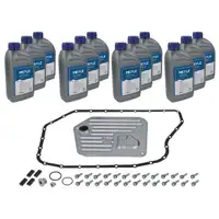 MEYLE 1001350002/XK Getriebefilter Satz 5HP24 + 12L Getriebeöl AUDI A6 S6 RS6 C5 A8 S8 4D