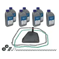 MEYLE 1001350004 Getriebefilter Satz 6HP26 + 7L Getriebeöl AUDI S6 C6 A8 4E 3.7 4.2 4.0TDI