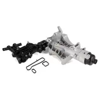 Ölfiltergehäuse + Filter + Dichtung für MERCEDES W205 S205 OM626 OM654 6261800011