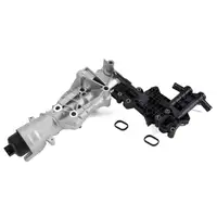 Ölfiltergehäuse + Filter + Dichtung für MERCEDES W205 S205 OM626 OM654 6261800011