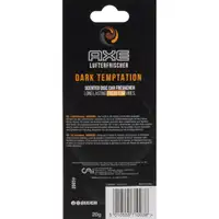 AXE 3D Hanging Lufterfrischer Autoduft Innenraumduft Duftspender DARK TEMPTATION 20g