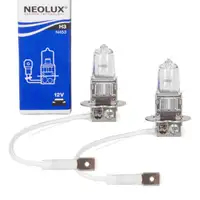 2x NEOLUX N453 Glühlampe Halogenlampe Scheinwerfer H3 12V 55W PK22s