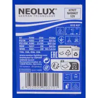 1x NEOLUX N499KIT Ersatzlampenbox Glühlampensatz H7 12V P21/5W W5W R5W P21