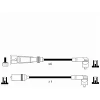 NGK 0939 RC-VW208 Zündkabelsatz Zündleitungssatz