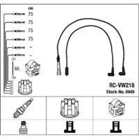 NGK 0949 RC-VW218 Zündkabelsatz Zündleitungssatz