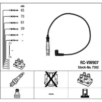 NGK 7302 RC-VW907 Zündkabelsatz Zündleitungssatz