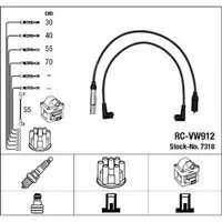 NGK 7318 RC-VW912 Zündkabelsatz Zündleitungssatz