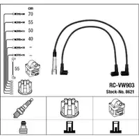 NGK 8621 RC-VW903 Zündkabelsatz Zündleitungssatz