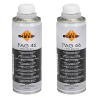 2x 250ml NRF 38814 Kompressor Öl Kompressoröl Klimaanlagenöl PAG 46 HFC R134a