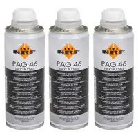 3x 250ml NRF 38814 Kompressor Öl Kompressoröl Klimaanlagenöl PAG 46 HFC R134a