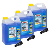 15L 15 Liter SONAX 332505 ANTIFROST & KLARSICHT Scheiben Frostschutz Konzentrat Citrusduft