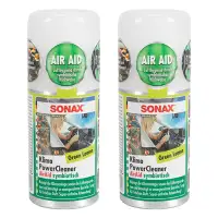 2x 100ml SONAX 03234000 PowerCleaner AirAid Klimareiniger Klimaanlagenreiniger GREEN LEMON