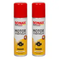 2x 200ml SONAX 312100 Motor Starthilfe Starpilot Starthilfespray Starterspray