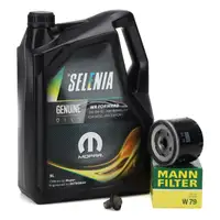 5L PETRONAS SELENIA WR FORWARD 0W30 + MANN Ölfilter FIAT 500X ALFA ROMEO Tonale 1.3