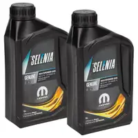 2L 2 Liter PETRONAS SELENIA MULTIPOWER GAS 5W-40 Motoröl ACEA C3 MOPAR FIAT 9.55535-T2