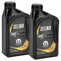 2L 2 Liter PETRONAS SELENIA Motoröl Öl ECO2 0W-20 MOPAR ACEA C5 FIAT 9.55535-DM1