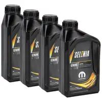 4L 4 Liter PETRONAS SELENIA Motoröl Öl ECO2 0W-20 MOPAR ACEA C5 FIAT 9.55535-DM1