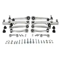 SPIDAN 46500 PLUS KIT Reparatursatz Querlenker AUDI A6 (4F C6) Vorderachse 10-tlg