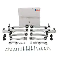 SPIDAN 46500 PLUS KIT Reparatursatz Querlenker AUDI A6 (4F C6) Vorderachse 10-tlg