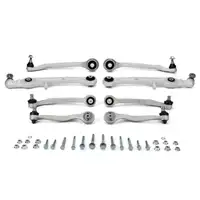 SPIDAN 40004 PLUS KIT Reparatursatz Querlenker AUDI A6 C6 Avant Allroad Vorderachse 8-tlg