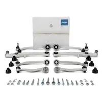 SPIDAN 40004 PLUS KIT Reparatursatz Querlenker AUDI A6 C6 Avant Allroad Vorderachse 8-tlg