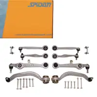 SPIDAN 40000 PLUS KIT Reparatursatz Querlenker AUDI A4 (8E B6) Limo + Avant vorne 10-tlg