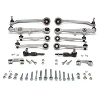 SPIDAN 40011 PLUS KIT Reparatursatz Querlenker AUDI A6 C5 Superb VW Passat B5 vorne 12-tlg