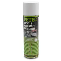 PETEC 82150 Dicht- & Klebstoffentferner Spray Dichtstoff Klebstoff Entferner weiß 500ml