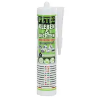 PETEC 94929 Kleben & Dichten Montagekleber Kleber elastisch 290ml TRANSPARENT